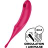 Succionator Satisfyer Twirling Pro cu dublă stimulare