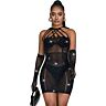 Costum sexy Sublime Dresses 952235 cu strasuri