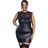 Rochie sexy Subblime cu dantelă și piele
