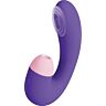 Vibrator S Pleasures Blizzard cu stimulare dublă