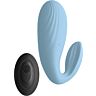 Vibrátor Meeva cu control wireless și două motoare