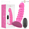 Vibrator INTENSE CINDY cu control remote și design spiralat