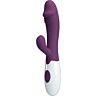 Vibrator Pretty Love Snappy cu stimulare clitoridiană