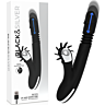 Vibrador Black&Silver Reed Up & Down cu stimulare dublă