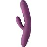 Vibrator SVAKOM Avery cu stimulare dublă și motor de empingere
