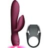 Kit Climaximum L'amour: Vibrator Rabbit și Inel Pene