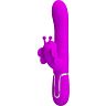 Vibrator Pretty Love Flirtation 4 în 1 cu stimulare simultană