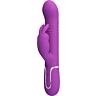 Vibrator Rabbit Pretty Love Coale 4 în 1 cu 7 moduri de vibrație