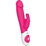 Vibrator Realistic Rabbit cu stimulare duală