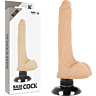 Vibrator BASECOCK 2-1 Natural 18.5 cm cu motor puternic