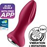 Vibrator Anal Satisfyer Rotator Plug 2+ cu aplicație