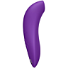 Stimulator clitoridian WE-VIBE MELT 2 cu pulsații de aer mov