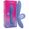 Vibrator WE-VIBE RAVE 2 G-SPOT albastru cu stimulare dublă