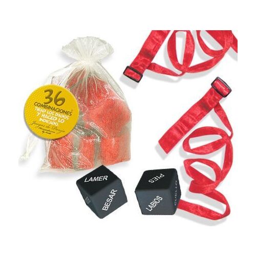 Kit de Atadura INEDIT cu zaruri și pungă de organza