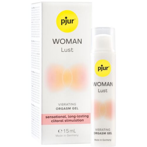 Gel Vibrator PJUR Woman Lust 15 ml cu Efect de Furnicături