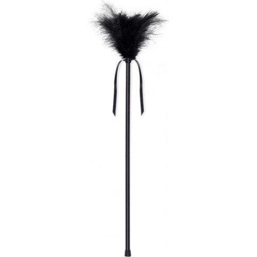Plumero Plumas Negru SECRETPLAY 40 cm pentru momente senzuale