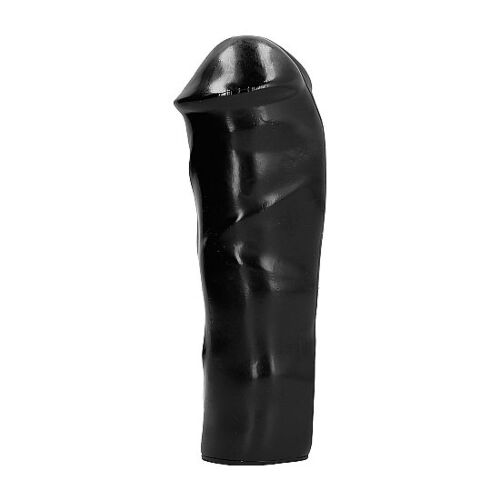 Dildo All Black 20 cm din silicon hipoalergenic