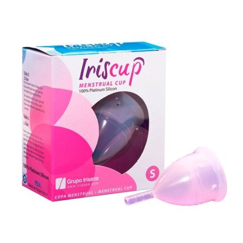 Cupa menstruală IrisCup mică cu pungă sterilizatoare