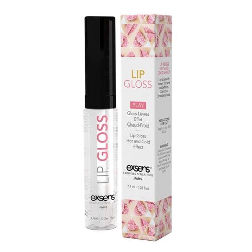 Gloss labial Exsens Hot Kiss cu efect rece-cald