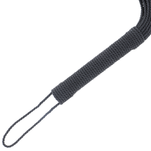 Whip BDSM Darkness 50CM cu mâner ergonomic