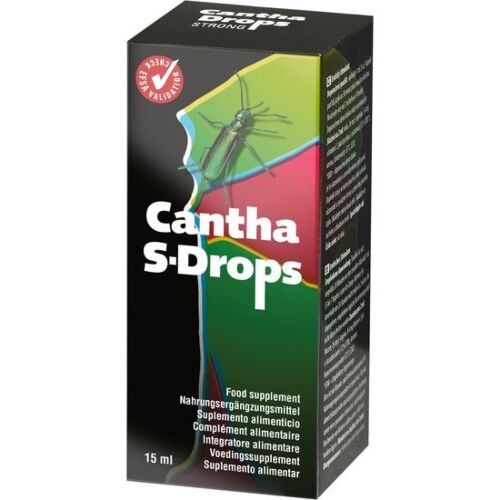 Găți Drops Love COBECO Cantha S-Drops 15 ml pentru energie sexuală