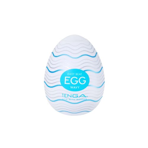 Masturbator Tenga EGG WAVY - Stimulare unică