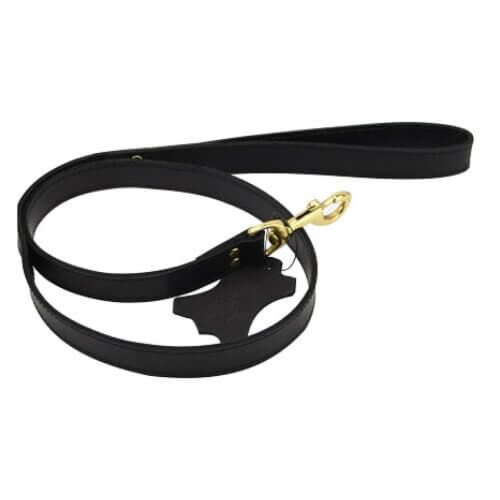 Leash Bound din piele nubuck, lungime 108 cm