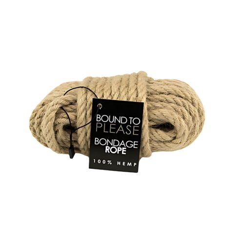 Frânghie Bondage Bound to Please 10m pentru strângere confortabilă