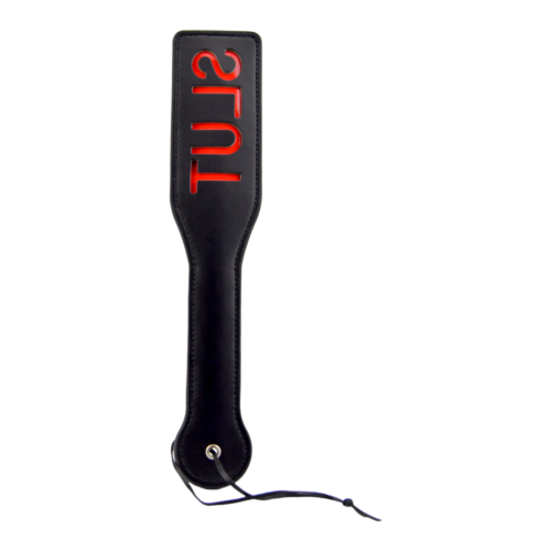 Paddle Bound to Please SLUT 32 x 6 cm din metal