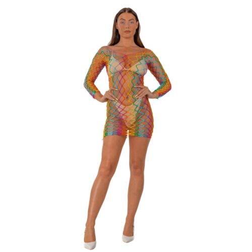 Rochie Sexy Lace by LJ cu mâneci lungi