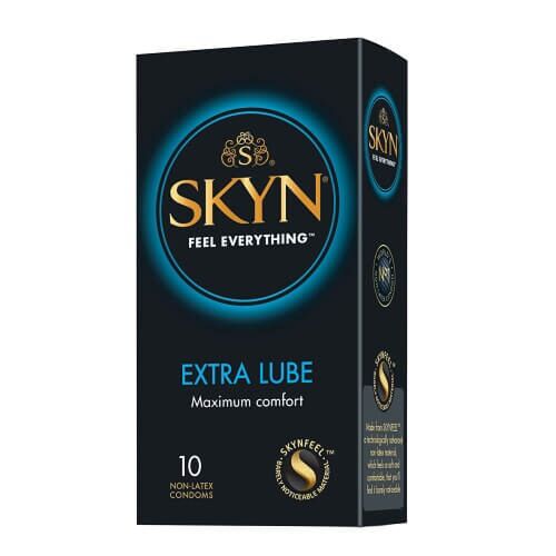 Prezervative Mates SKYN Extra Lubricate - 10 bucăți