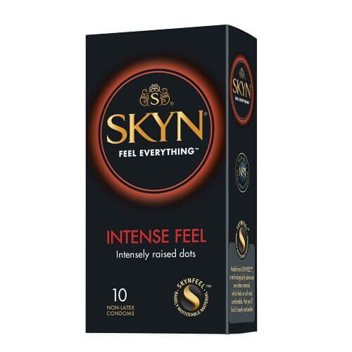 Prezervative Mates SKYN Intense Feel Non Latex 10 bucăți