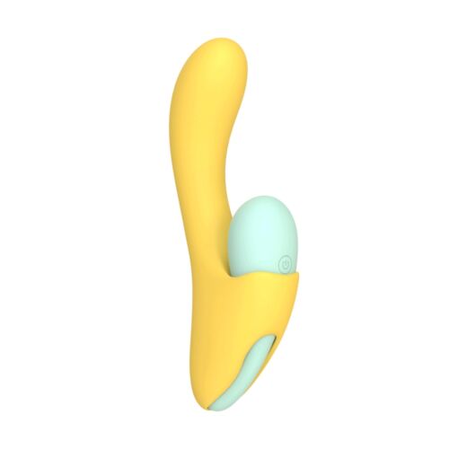 Vibrator MINA Bloom 2 in 1 cu stimulator clitorial