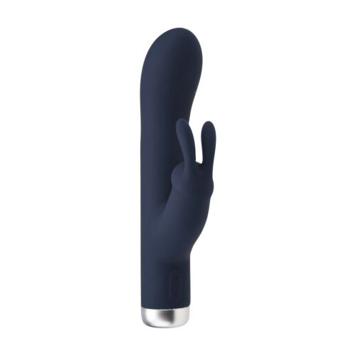 Vibrator NAUTI Silicone Rabbit cu 10 moduri de vibrație