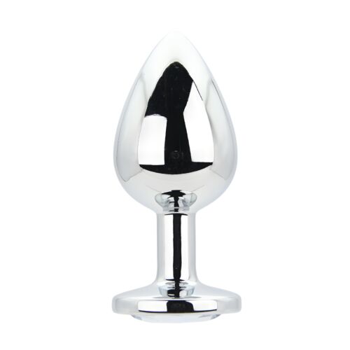 Butt Plug Toosh Metal Large cu bază decorată Plata