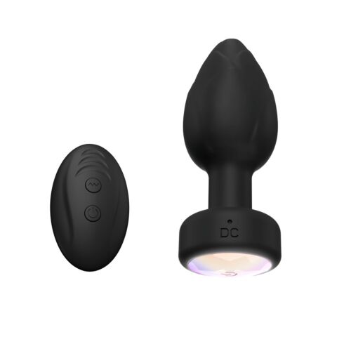 Plug Anal Toosh Control Remote cu Iluminare