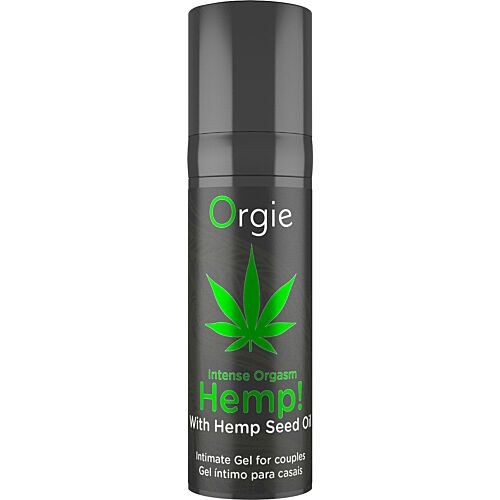 Gel intim Orgie Hemp Intense Orgasm cu efect căldură