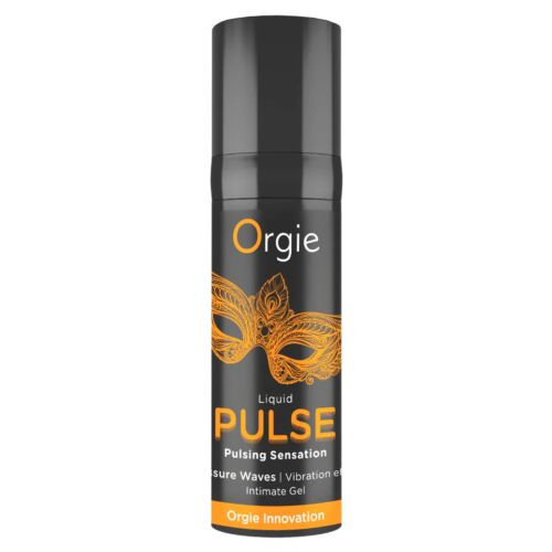 Gel Stimulant Orgie LIQUID PULSE cu aromă de caramel