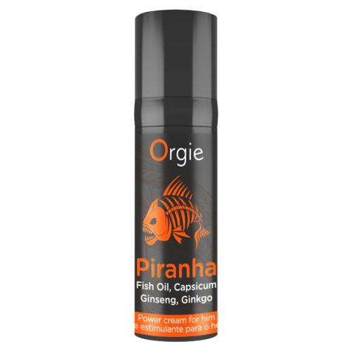 Crema Stimulantă Orgie PIRANHA – Acțiune Rapidă
