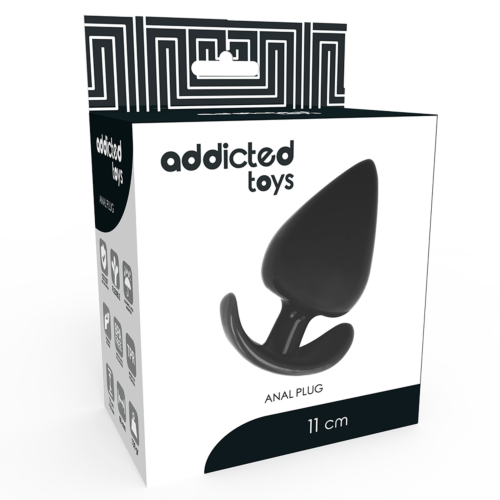 Plug Anal Addicted Toys 11 cm cu textură moale