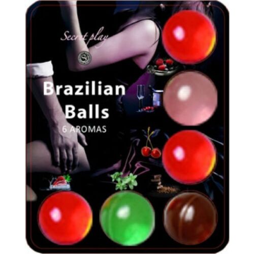 Ulei SECRETPLAY Bolas Brazilian Balls cu aromă de fructe