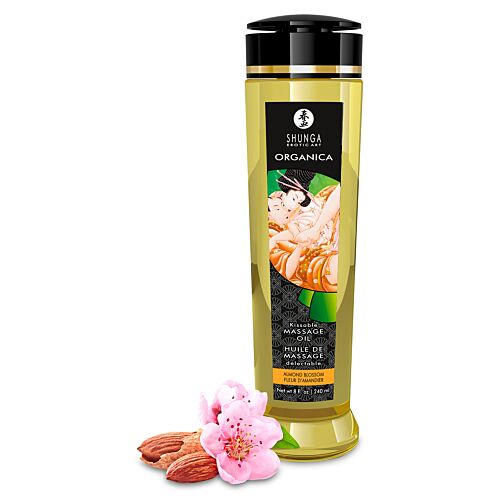 Ulei pentru masaj Shunga Almond Blossom, aromă dulce de migdale