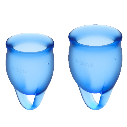 Cupa Menstruală Satisfyer Feel Confident Kit 15 și 20 ml