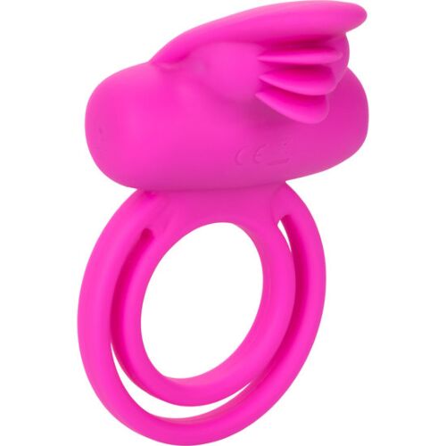 Inel Penis CALEXOTICS DUAL CLIT FLICKER cu vibrație