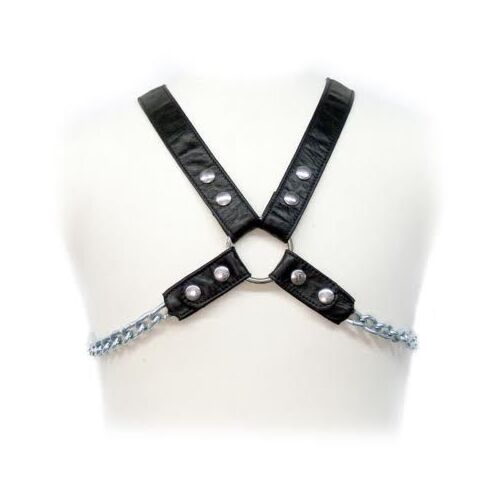 Hamuri Masculin Leather Body Chain Harness II