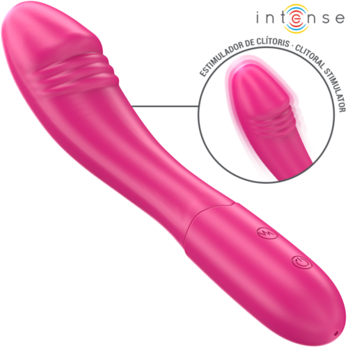 Vibrator INTENSE BELINDA 19 CM cu 10 moduri de vibrație