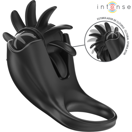 Inel vibrator Mabel cu stimulare clitoridiană