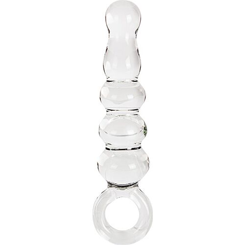 Dildo S Pleasures Crystal SOLARIS pentru stimulare anală și vaginală
