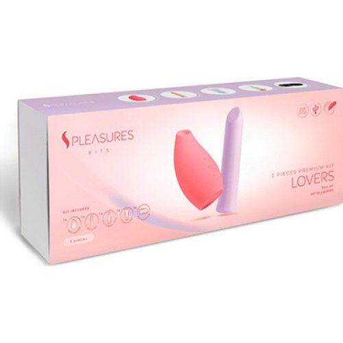 Kit de iubire S Pleasures Kits cu aspirator și vibrator