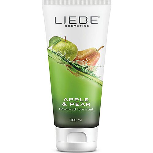 Lubrifiant Liebe cu gust de manzana si pera 100ml